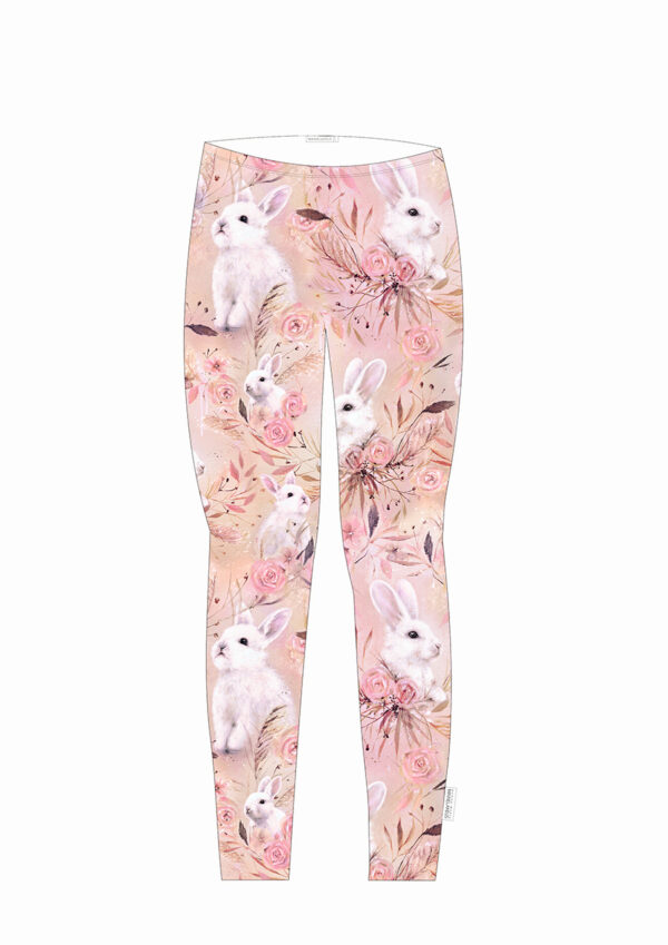 Kaarna leggingsit, Boho bunny watermelon