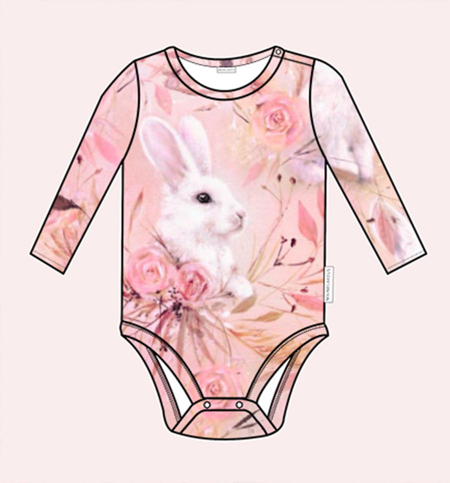 Utu body, Boho bunny Watermelon