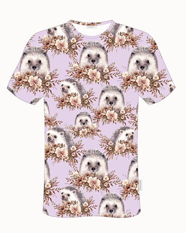 Tyyni T-paita, Hedgehog Laventeli