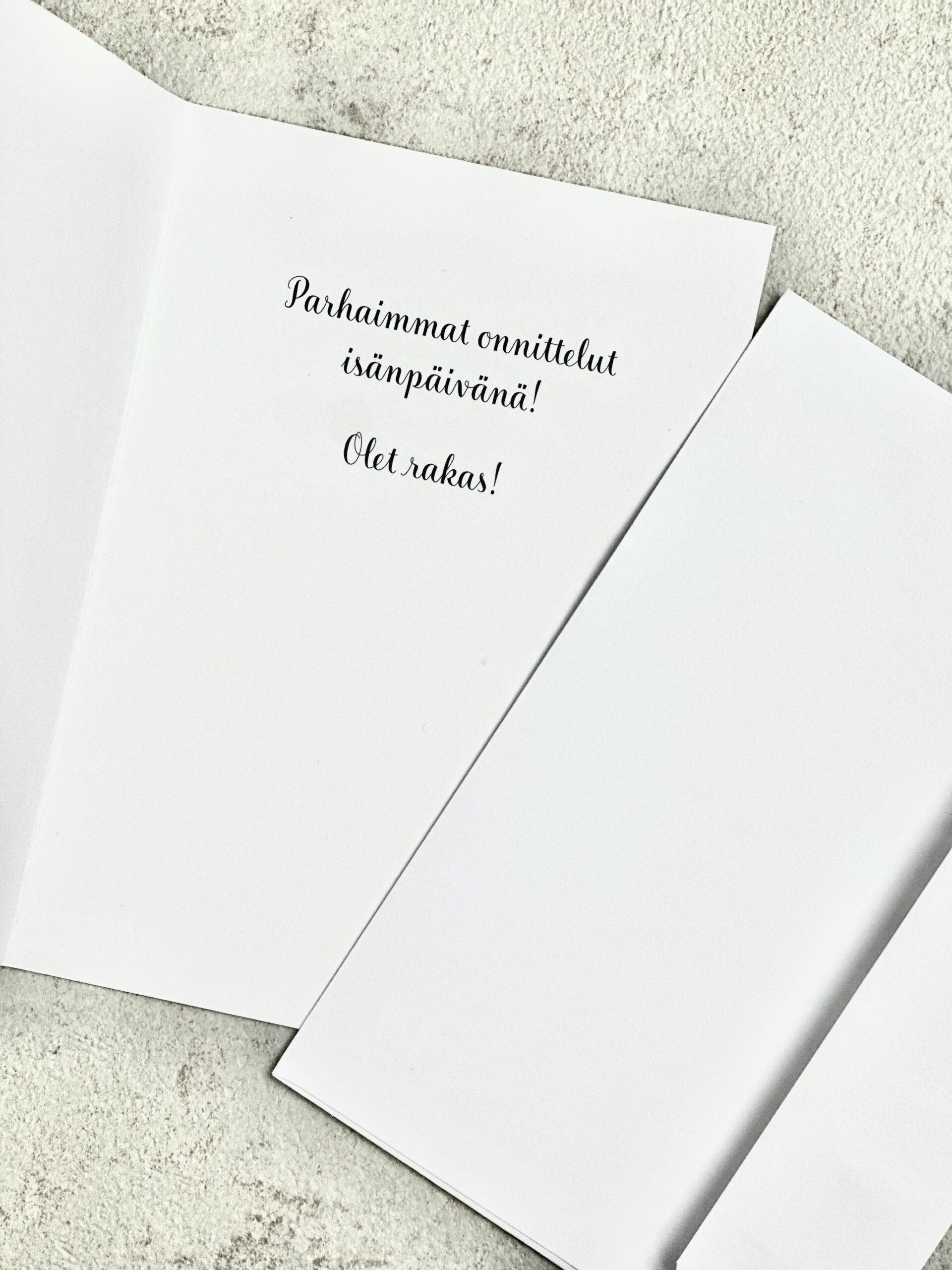 Isänpäivä - kaksiosainen kortti - Image 2