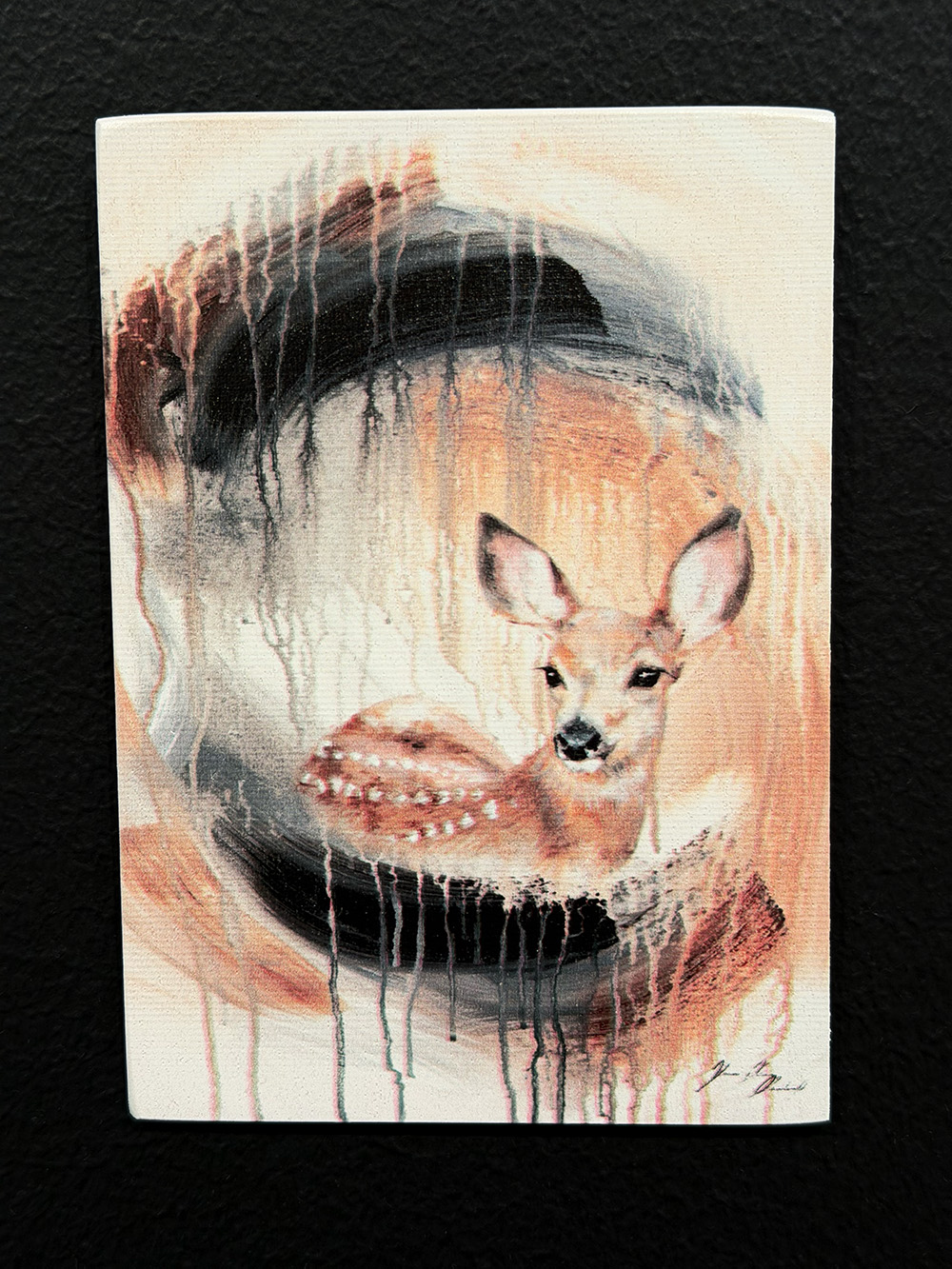 Vanerinen Kortti/Taulu Let it rain