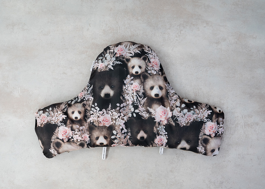 Ikea Antilop - päällinen, Pampakarhut roses - Image 2