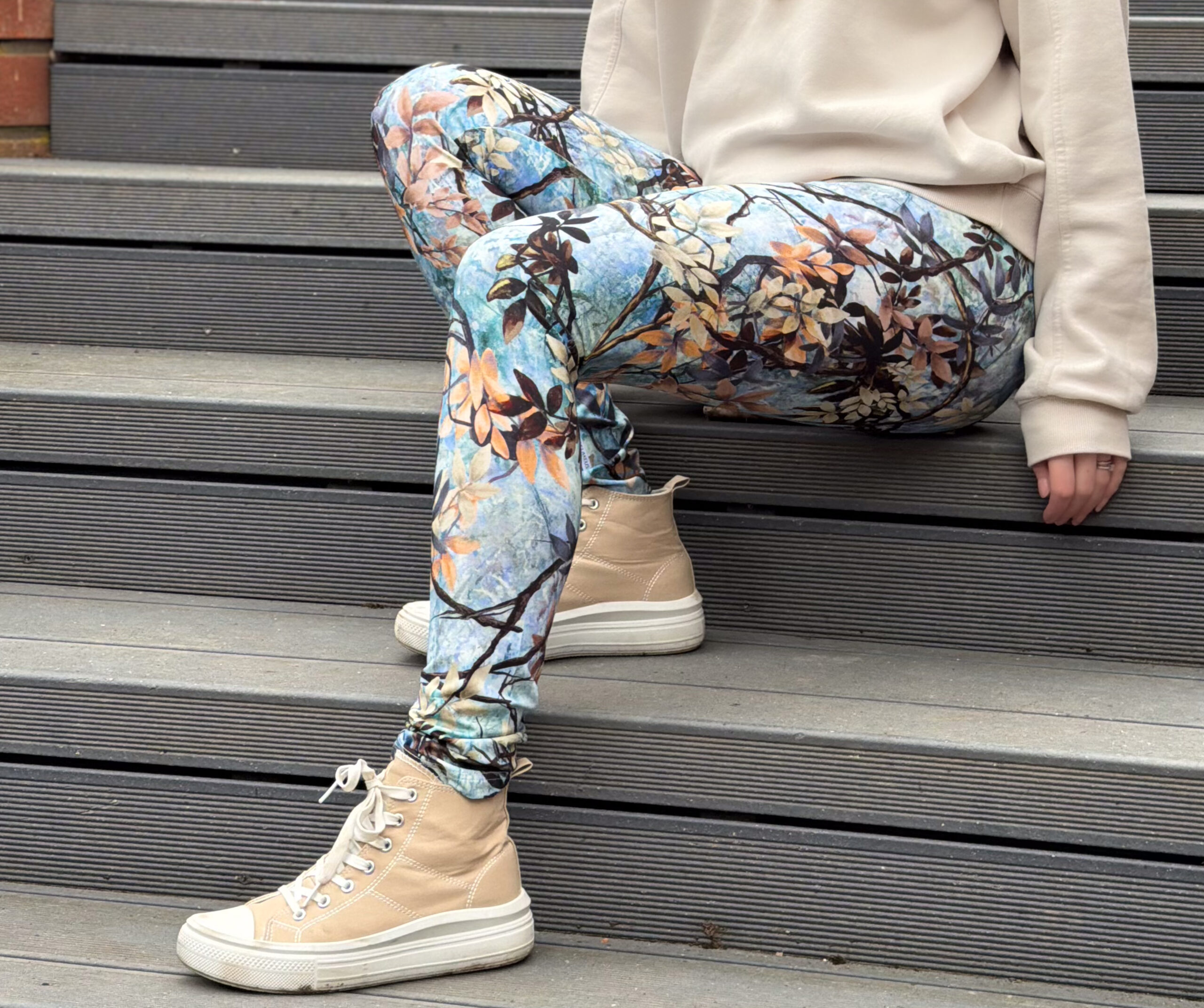 Leona Leggingsit, Raindrop - Image 2